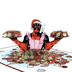 Lovepop Greeting Cards|Christmas 12/25|Marvel's Deadpool: Merry Whatever Pop-Up Card