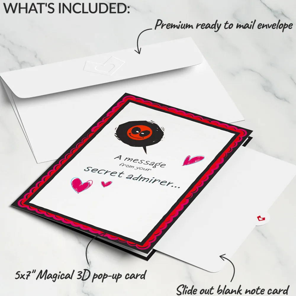 Lovepop Greeting Cards|Valentine'S Day 2/14|Marvel’s Deadpool Secret Admirer Valentine’s Day Pop-Up Card