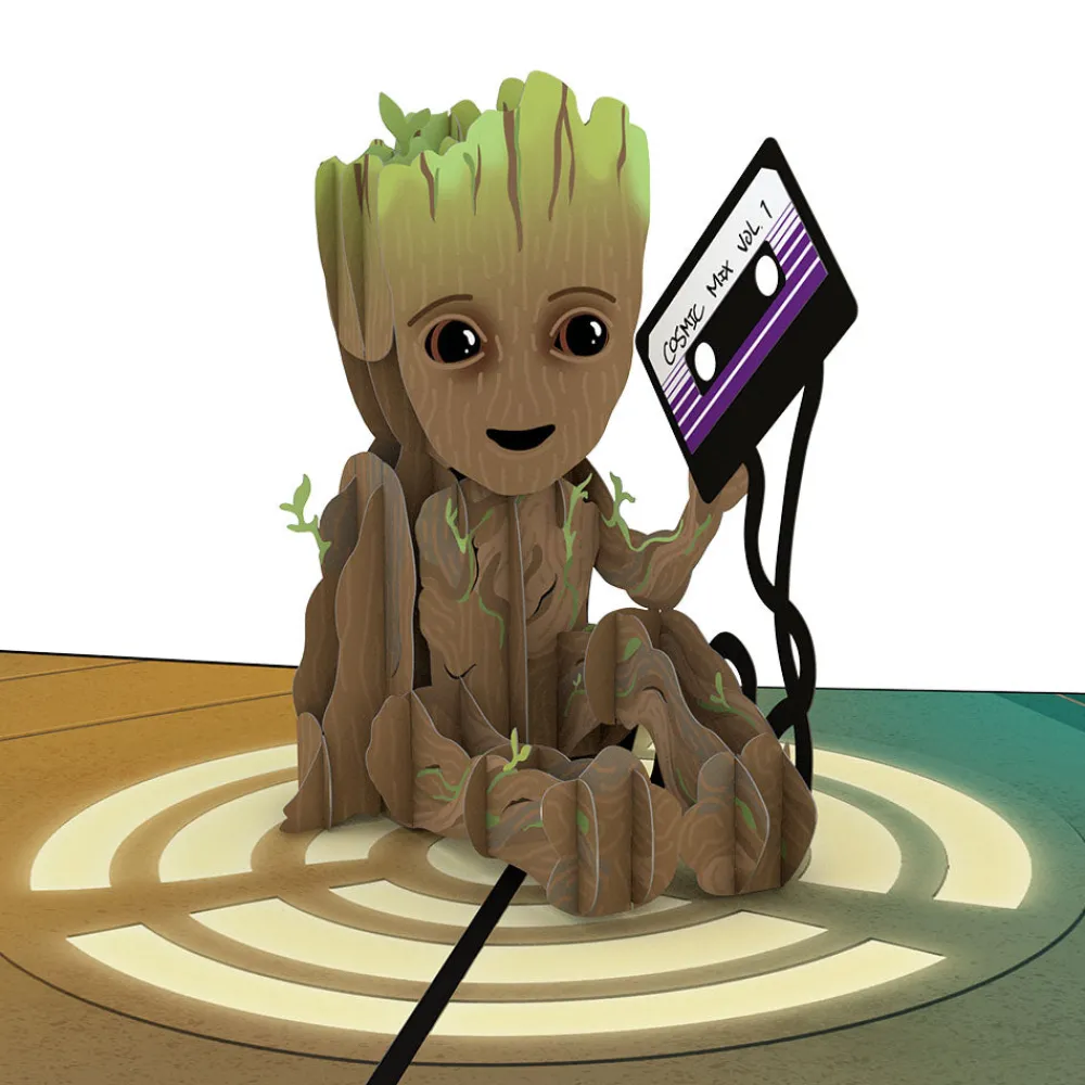 Lovepop Birthday|Just Because|Marvel’s Guardians Of The Galaxy I Am Groot! Pop-Up Card