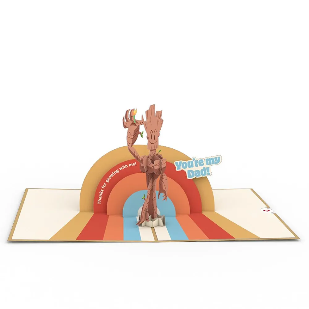 Lovepop Father'S Day 6/15|Dad|Marvel's Guardians of the Galaxy Groot-ful You're My Dad Pop-Up Card