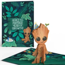Lovepop Birthday|Marvel|Marvel's Guardians of the Galaxy Groot Year of Growth Birthday Pop-Up Card