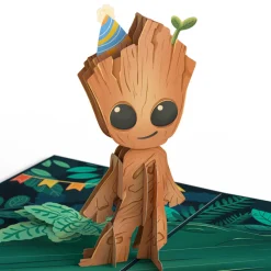 Lovepop Birthday|Marvel|Marvel's Guardians of the Galaxy Groot Year of Growth Birthday Pop-Up Card