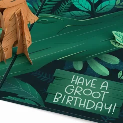 Lovepop Birthday|Marvel|Marvel's Guardians of the Galaxy Groot Year of Growth Birthday Pop-Up Card
