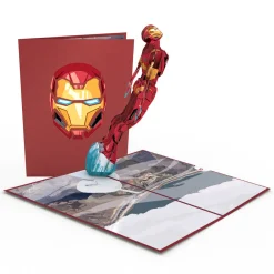Lovepop Greeting Cards|Birthday|Marvel's Iron Man Pop-Up Card