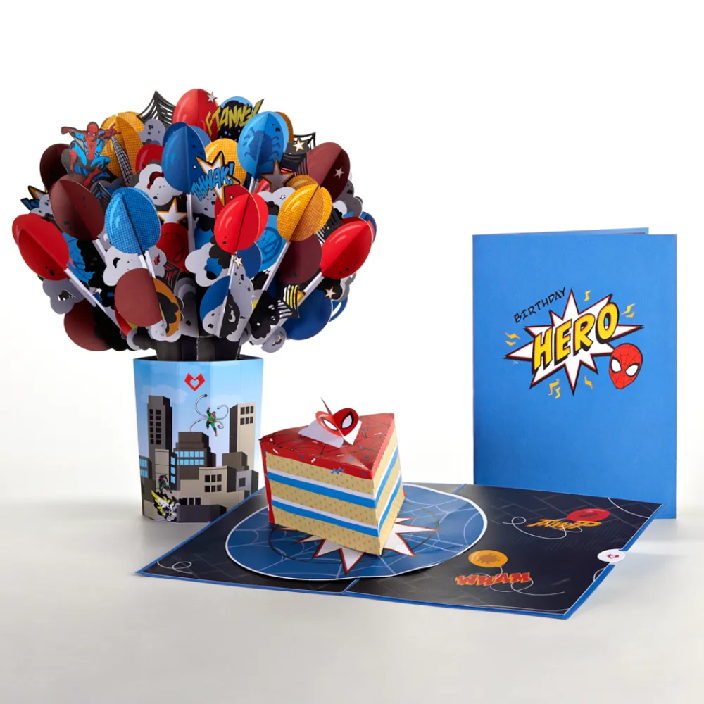 Lovepop Card & Gift Bundles|Birthday|Marvel’s Spider-Man Birthday Hero Bundle