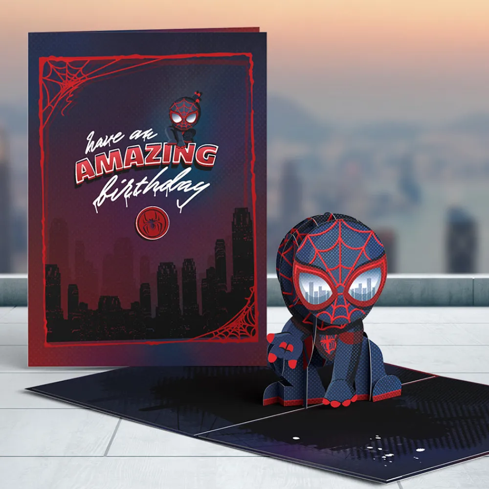 Lovepop Birthday|Marvel|Marvel's Spider-Man Miles Morales Birthday Pop-Up Card