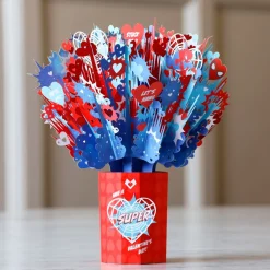 Lovepop Pop-Up Bouquets|Valentine'S Day 2/14|Marvel's Spider-Man Super Valentine's Day Bouquet