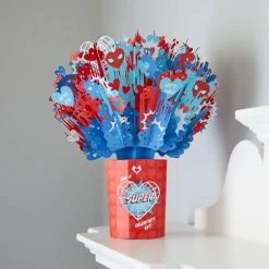 Lovepop Pop-Up Bouquets|Valentine'S Day 2/14|Marvel's Spider-Man Super Valentine's Day Bouquet