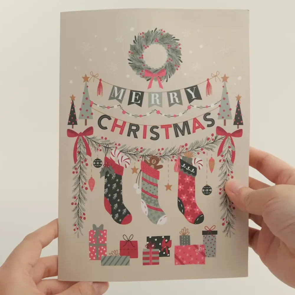 Lovepop Plushpop|Christmas 12/25|Merry Christmas' Holiday Bear Plushpop Card