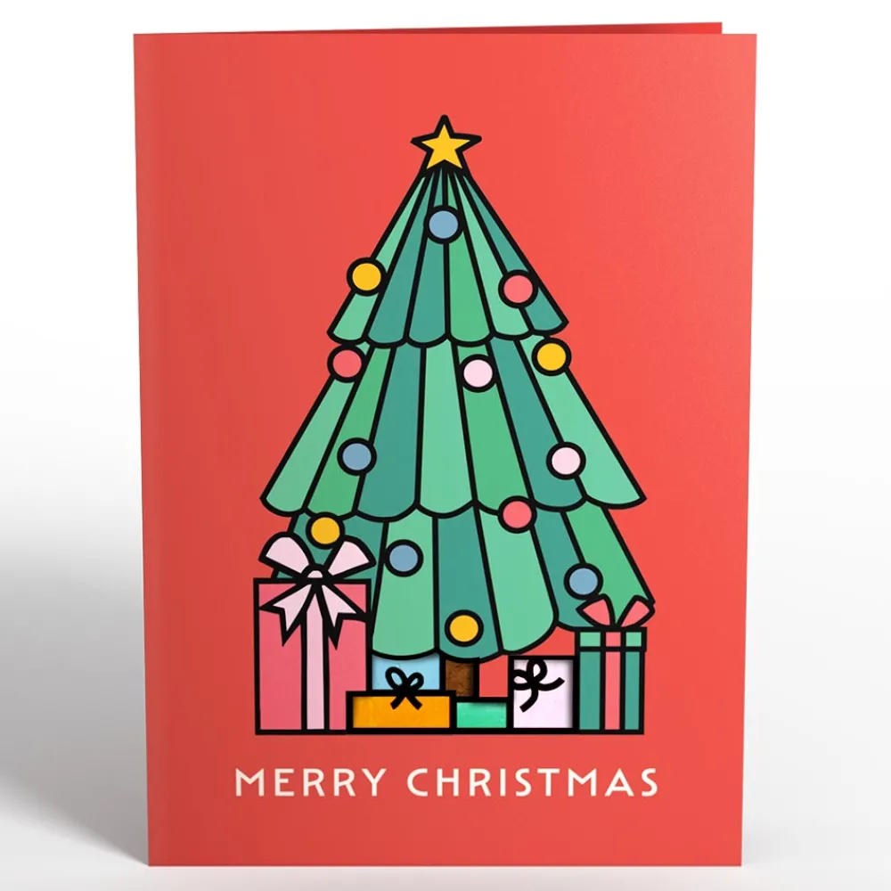 Lovepop Suncatcher Cards|Christmas 12/25|Merry Christmas Tree Suncatcher Card