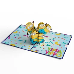 Lovepop Greeting Cards|Birthday|Minions Bello Birthday! Pop-Up Card