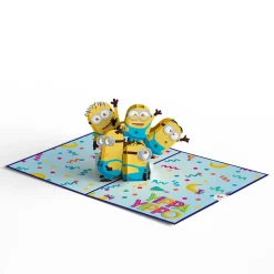 Lovepop Greeting Cards|Birthday|Minions Bello Birthday! Pop-Up Card