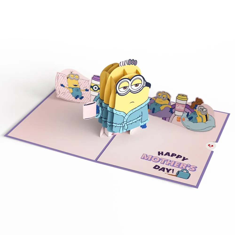 Lovepop Greeting Cards|Mother'S Day 5/11|Minions Lazy Mother's Day Pop-Up Card