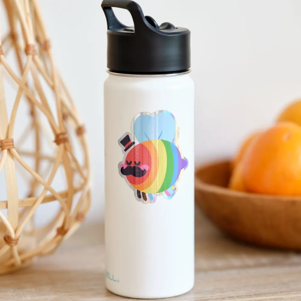 Lovepop Lgbtq+|Modern Pride Bee LGBTQ+ Sticker