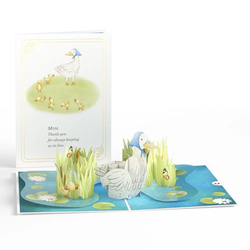 Lovepop Pop-Up Bouquets|Card & Gift Bundles|Mom Duck and Ducklings Tulip Bundle