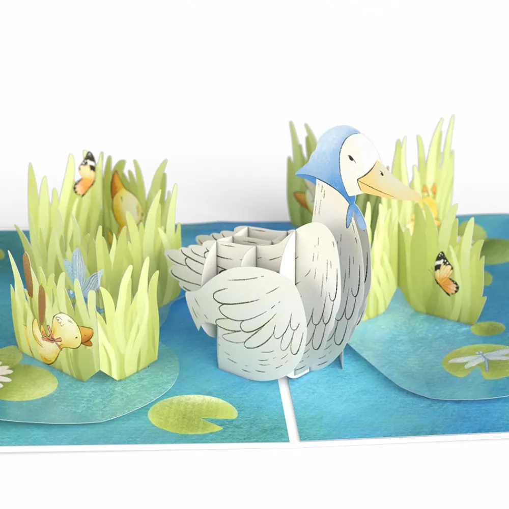 Lovepop Pop-Up Bouquets|Card & Gift Bundles|Mom Duck and Ducklings Tulip Bundle