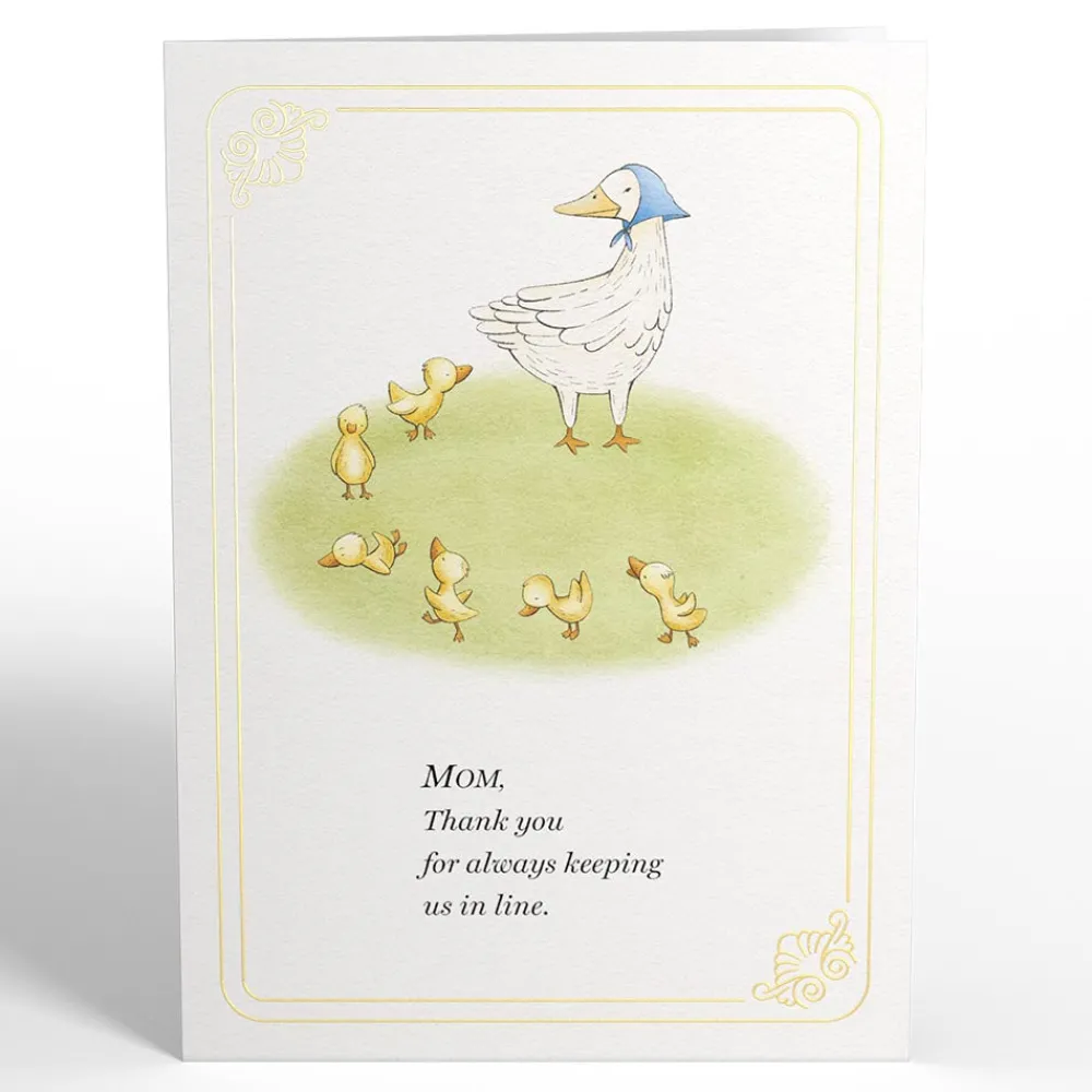 Lovepop Pop-Up Bouquets|Card & Gift Bundles|Mom Duck and Ducklings Tulip Bundle