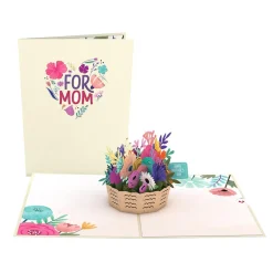 Lovepop Greeting Cards|Mother'S Day 5/11|Mother's Day Basket Pop-Up Card