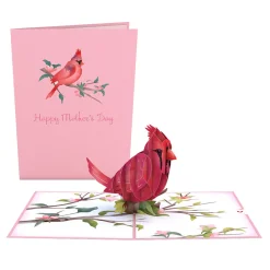 Lovepop Greeting Cards|Mother'S Day 5/11|Mother's Day Cardinal Pop-Up Card