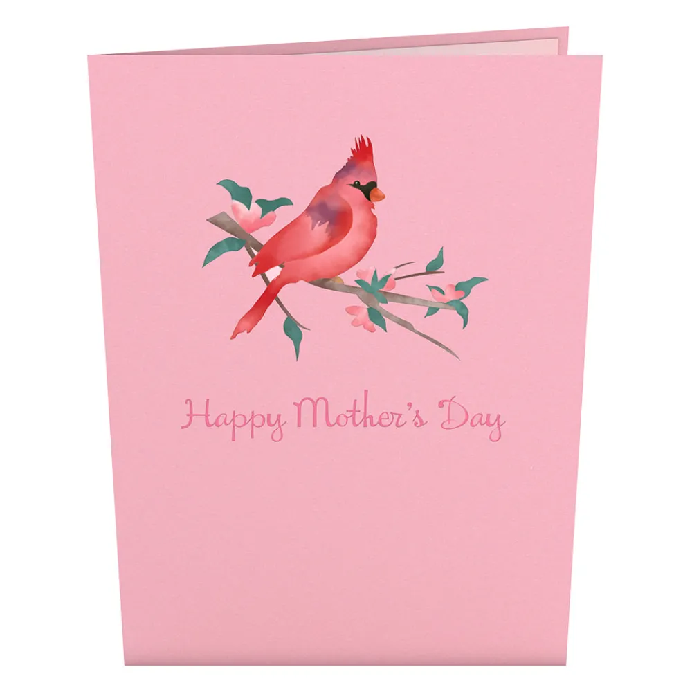 Lovepop Greeting Cards|Mother'S Day 5/11|Mother's Day Cardinal Pop-Up Card