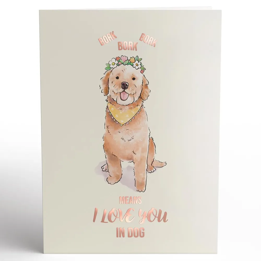 Lovepop Pop-Up Bouquets|Card & Gift Bundles|Mother's Day Dog Mom Pop-Up Card & Bouquet Bundle