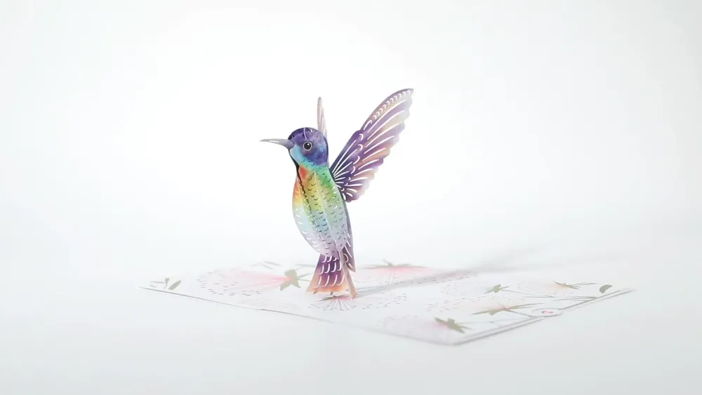 Lovepop Greeting Cards|Mother'S Day 5/11|Mother's Day Hummingbird Pop-Up Card