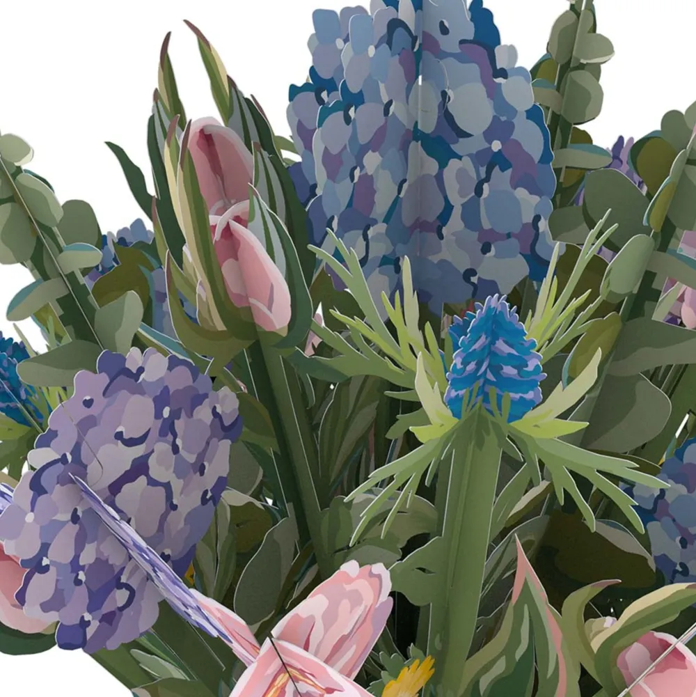 Lovepop Pop-Up Bouquets|Card & Gift Bundles|Mother's Day Hydrangea Bundle