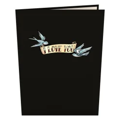 Lovepop Greeting Cards|Mother'S Day 5/11|Mother's Day Tattoo Heart Pop-Up Card