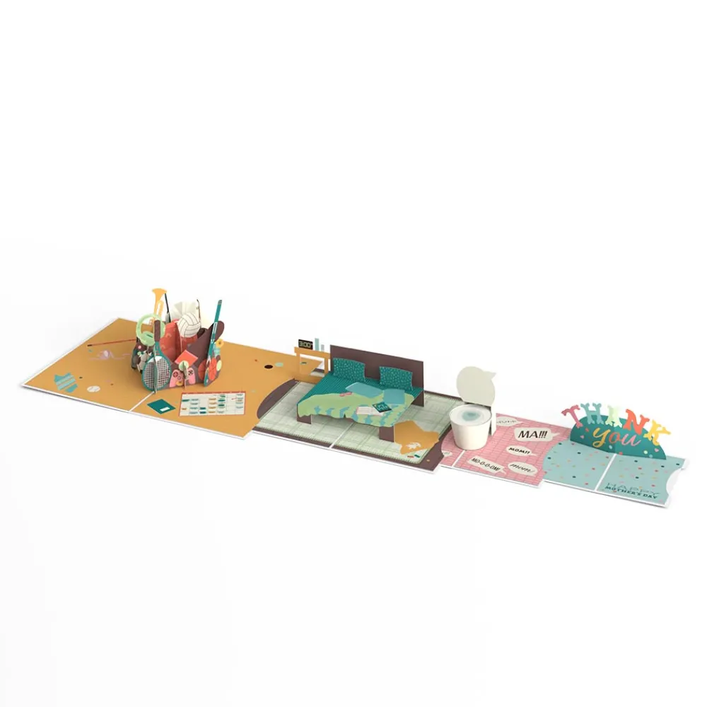 Lovepop Mother'S Day 5/11|Mom|Mother's Day Thank You 4-in-1 Nesting Card