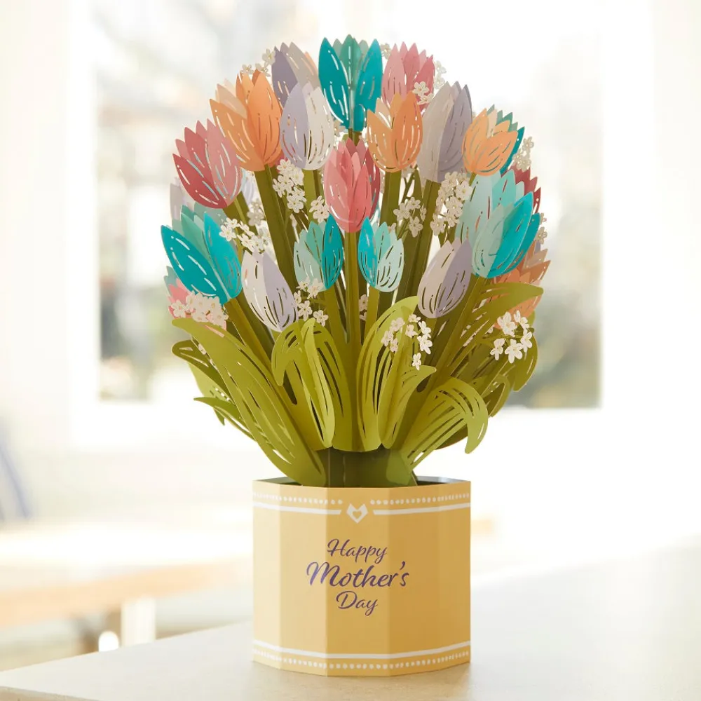 Lovepop Pop-Up Bouquets|Mother'S Day 5/11|Mother’s Day Tulips Grand Bouquet