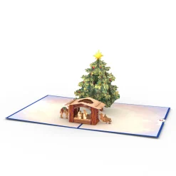 Lovepop Religious|Christmas 12/25|Nativity Christmas Tree Pop-Up Card