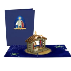 Lovepop Greeting Cards|Religious|Nativity Pop-Up Card