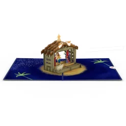 Lovepop Greeting Cards|Religious|Nativity Pop-Up Card