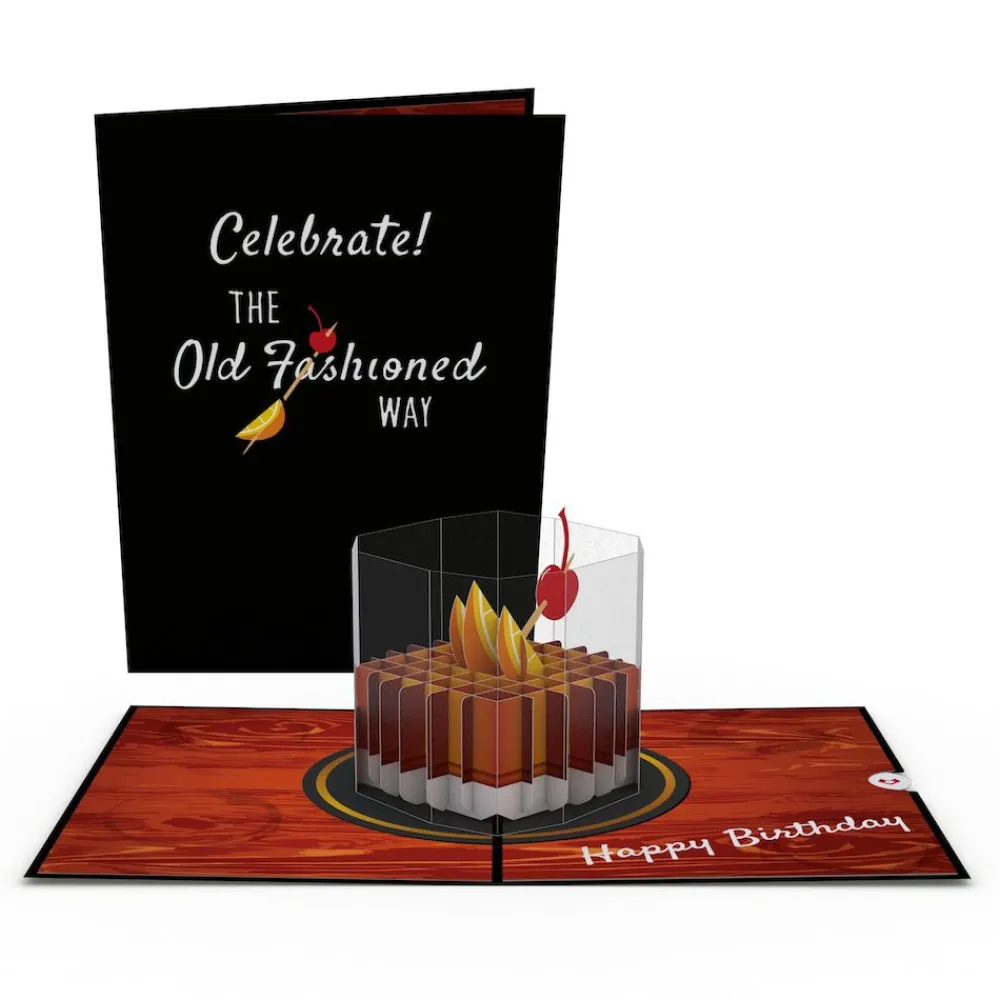 Lovepop Greeting Cards|Birthday|Old Fashioned Birthday Pop-Up Card