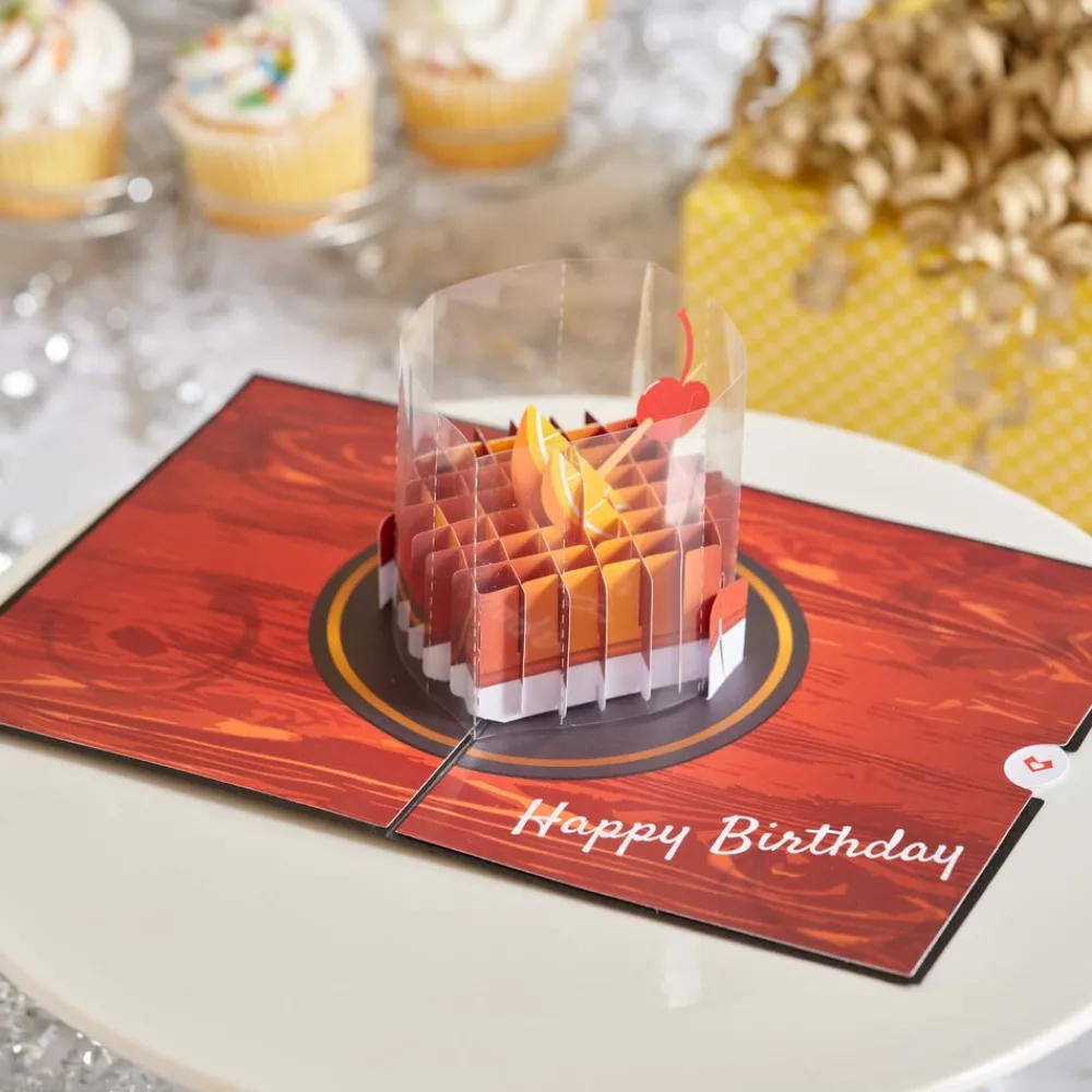Lovepop Greeting Cards|Birthday|Old Fashioned Birthday Pop-Up Card
