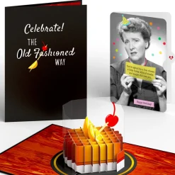 Lovepop Birthday|Old Fashioned Birthday Pop-Up Card and Sentiment Set