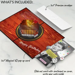 Lovepop Birthday|Old Fashioned Birthday Pop-Up Card and Sentiment Set