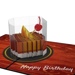 Lovepop Birthday|Old Fashioned Birthday Pop-Up Card and Sentiment Set