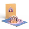 Lovepop Greeting Cards|Religious|Painted Nativity Pop-Up Card