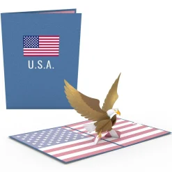 Lovepop Just Because|Independence Day 7/4|Patriotic Eagle Pop-Up Card