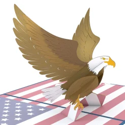 Lovepop Just Because|Independence Day 7/4|Patriotic Eagle Pop-Up Card
