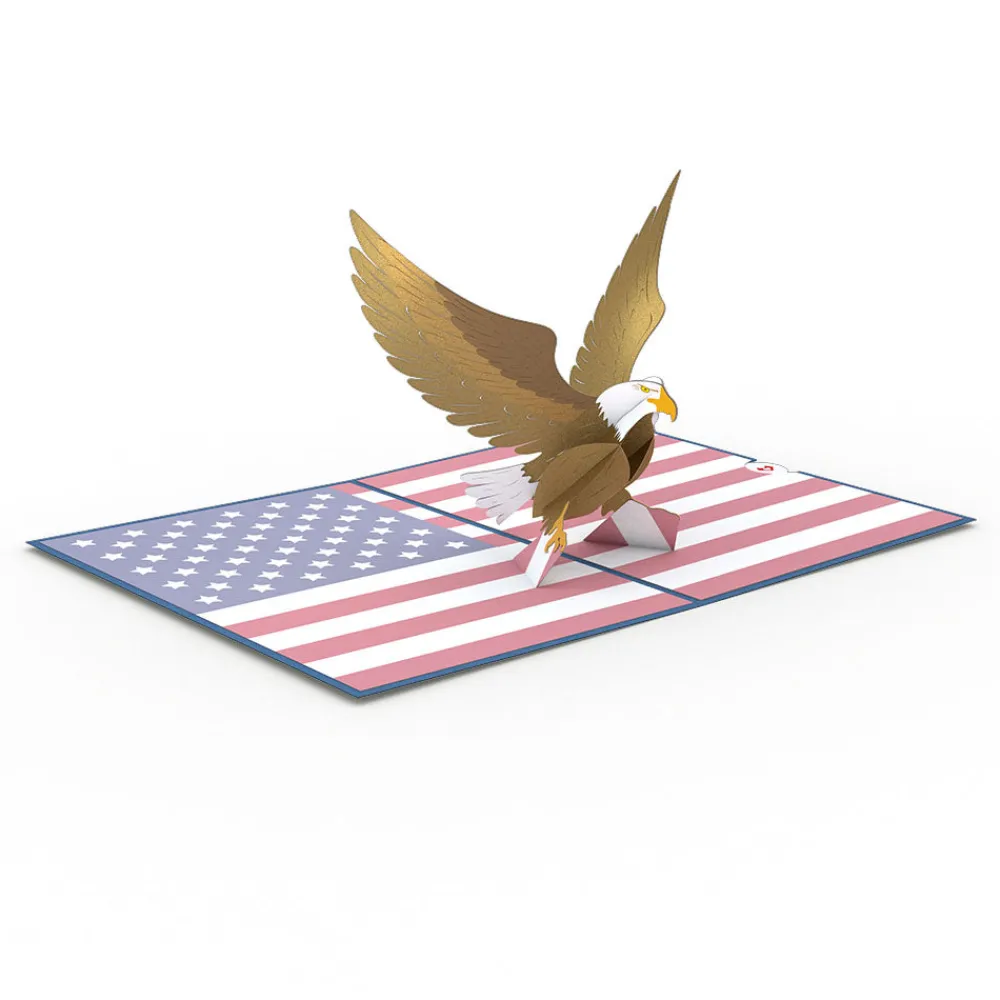 Lovepop Just Because|Independence Day 7/4|Patriotic Eagle Pop-Up Card