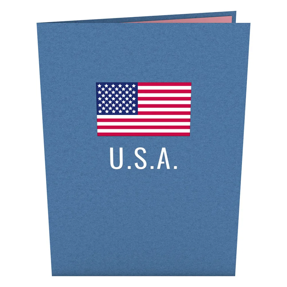 Lovepop Just Because|Independence Day 7/4|Patriotic Eagle Pop-Up Card