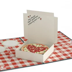 Lovepop Greeting Cards|Anniversary|Pizza Love Pop-Up Card