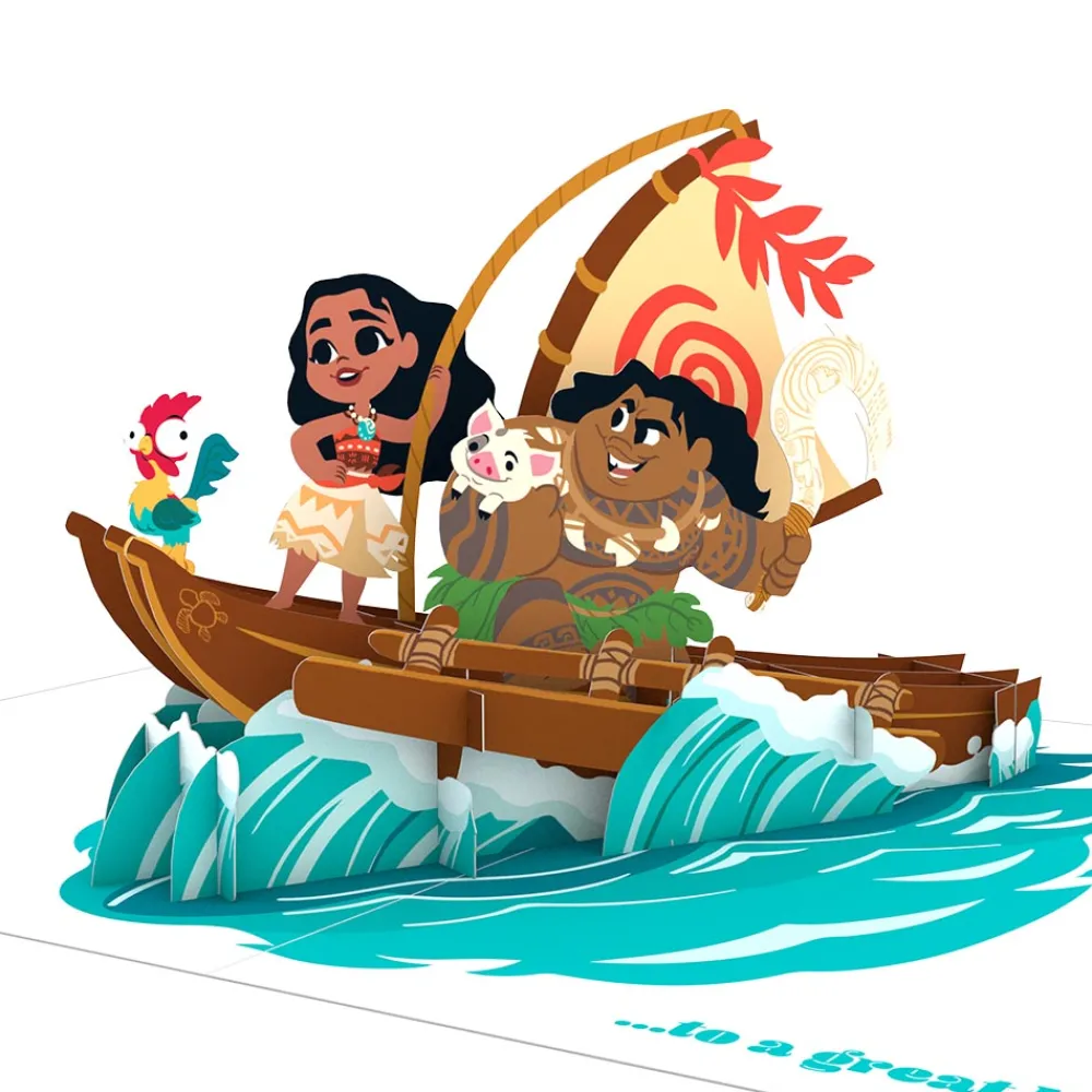 Lovepop Kids|Disney|Playpop Card™: Disney Moana's Birthday Adventure