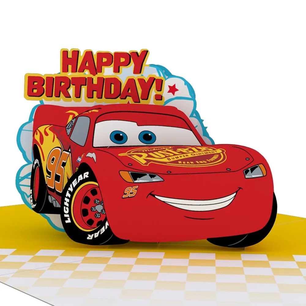 Lovepop Kids|Disney|Playpop Card™: Disney Pixar Cars: Lightning McQueen Birthday