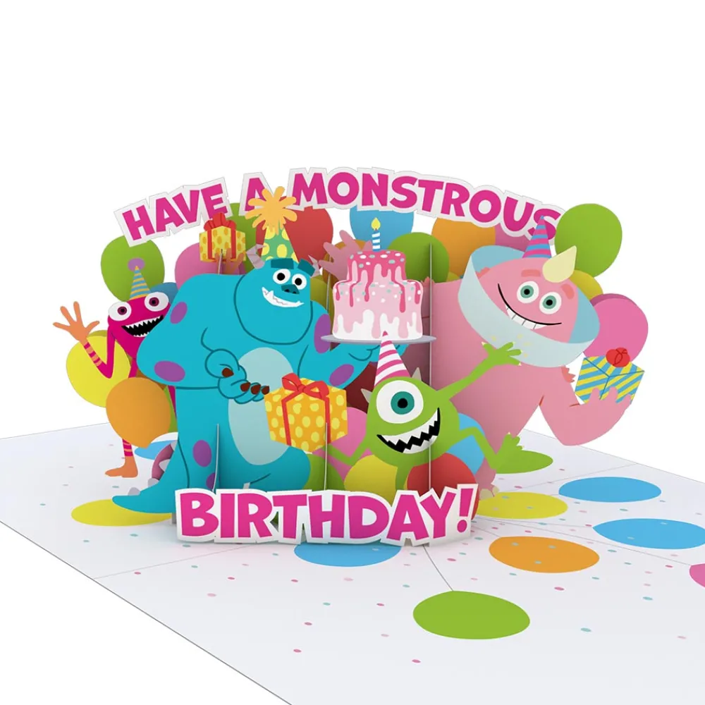 Lovepop Kids|Disney|Playpop Card™: Disney Pixar Monsters, Inc. Monstrous Birthday