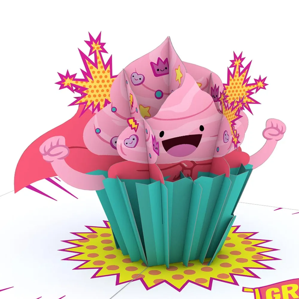 Lovepop Birthday|International Women'S Day 3/8|Playpop Card™: Girl Power Birthday Cupcake