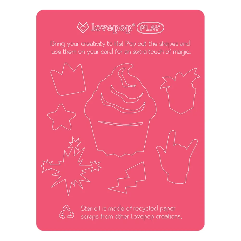 Lovepop Birthday|International Women'S Day 3/8|Playpop Card™: Girl Power Birthday Cupcake