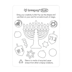Lovepop Hanukkah 12/14|Kids|Playpop Card™: Hanukkah Menorah